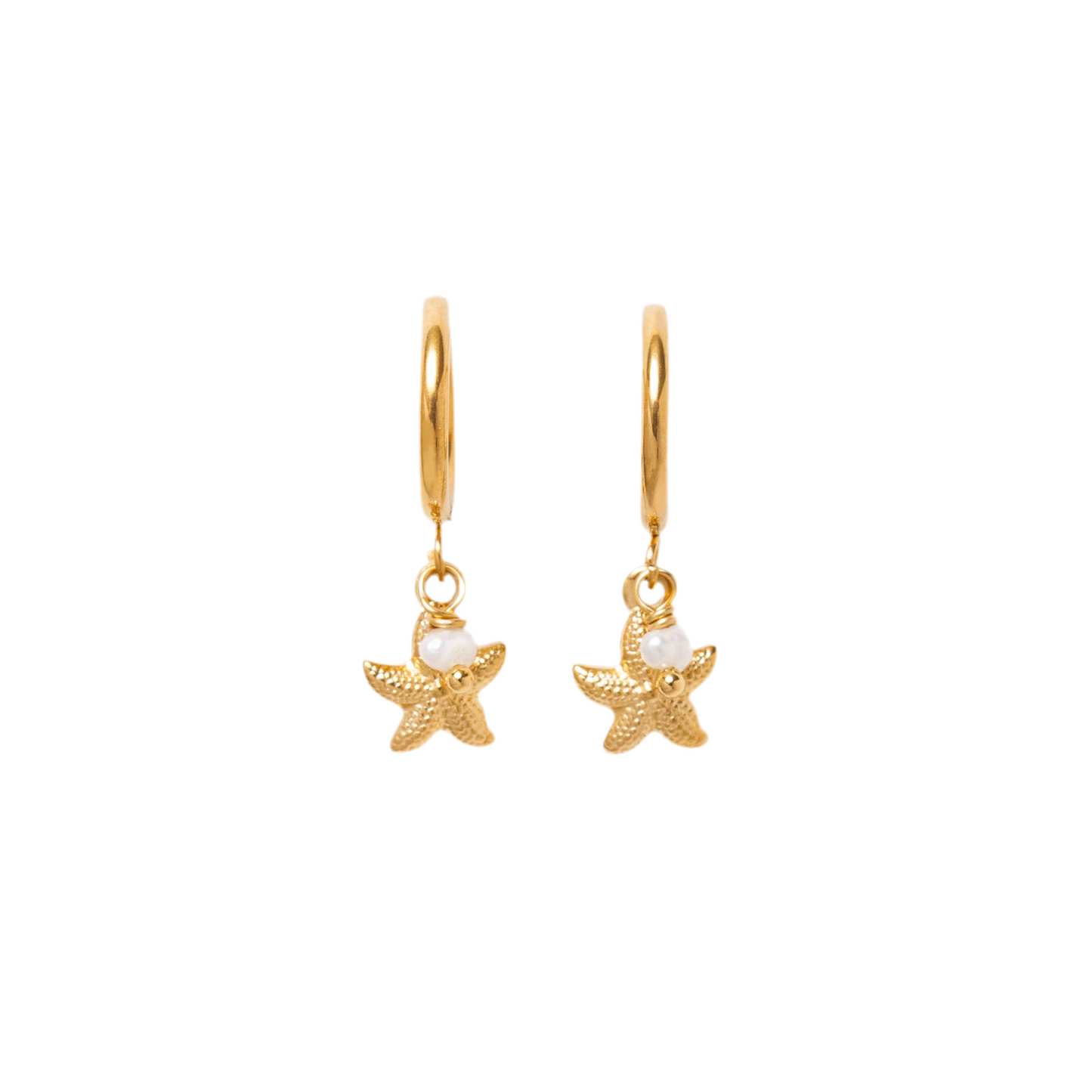 Mini Starfish Earrings