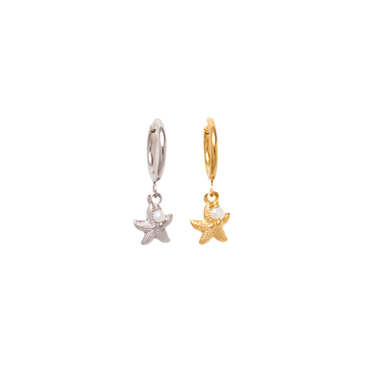 Mini Starfish Earrings