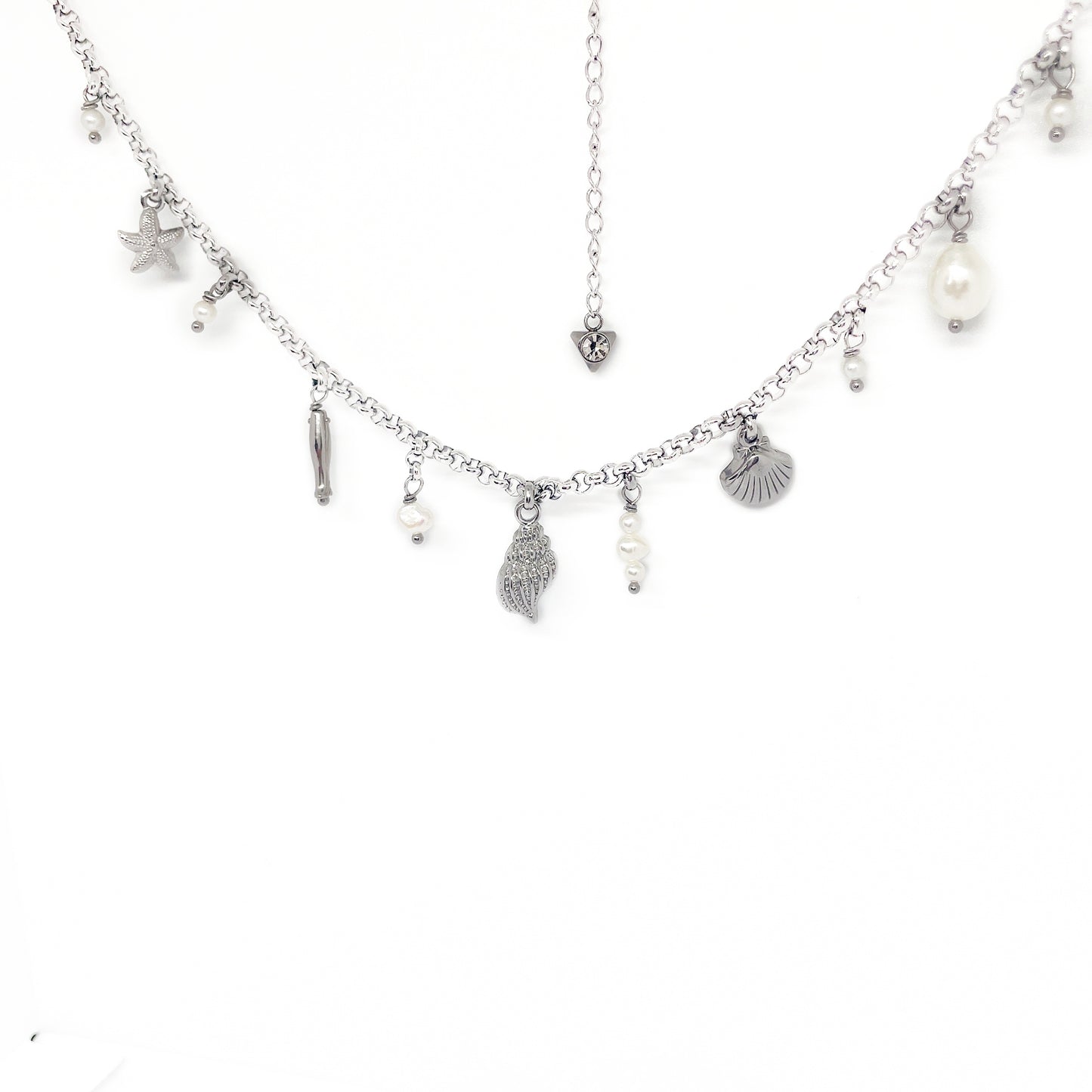 SIA NECKLACE SILVER