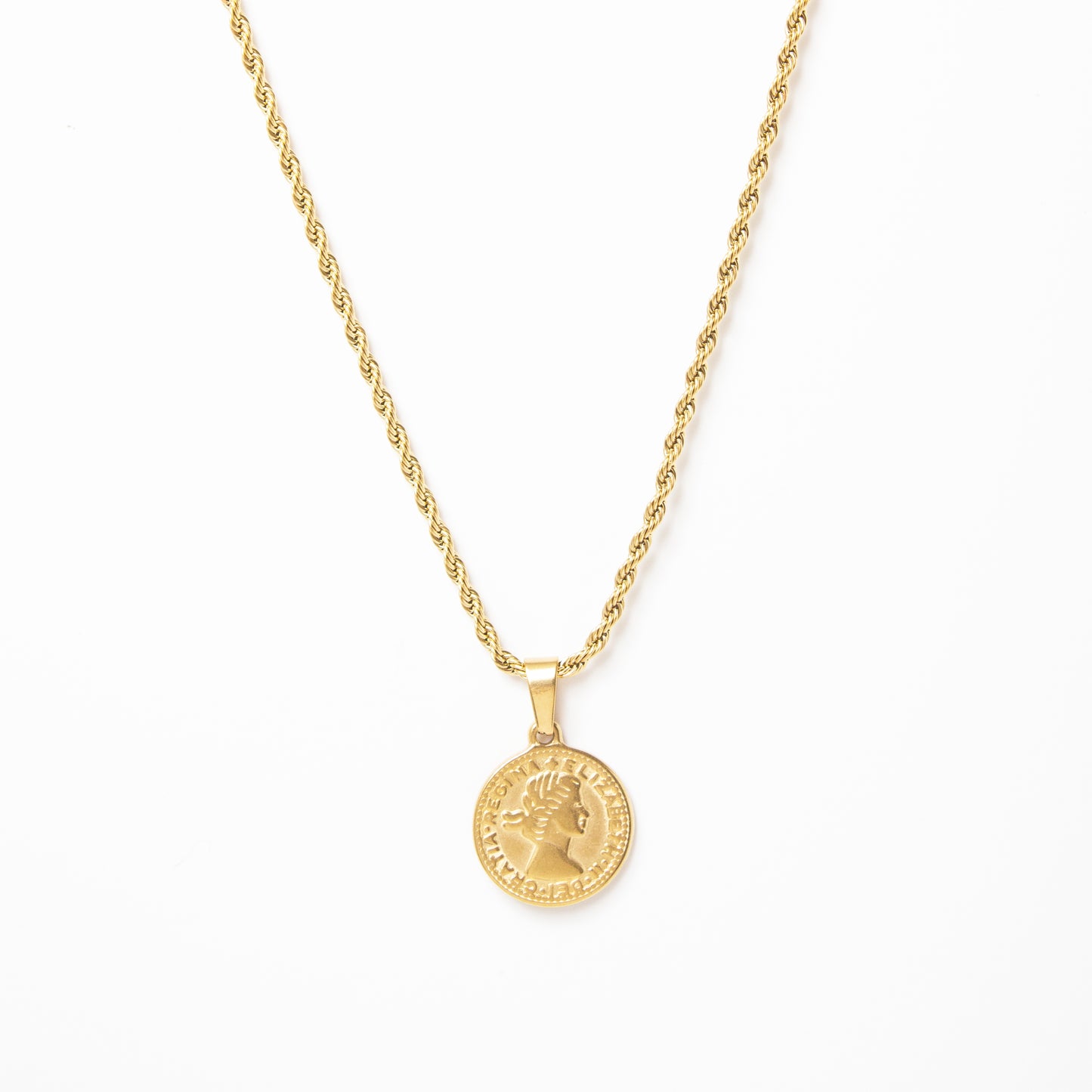 Sixpence Necklace