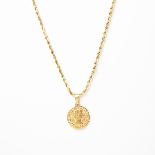 Sixpence Necklace