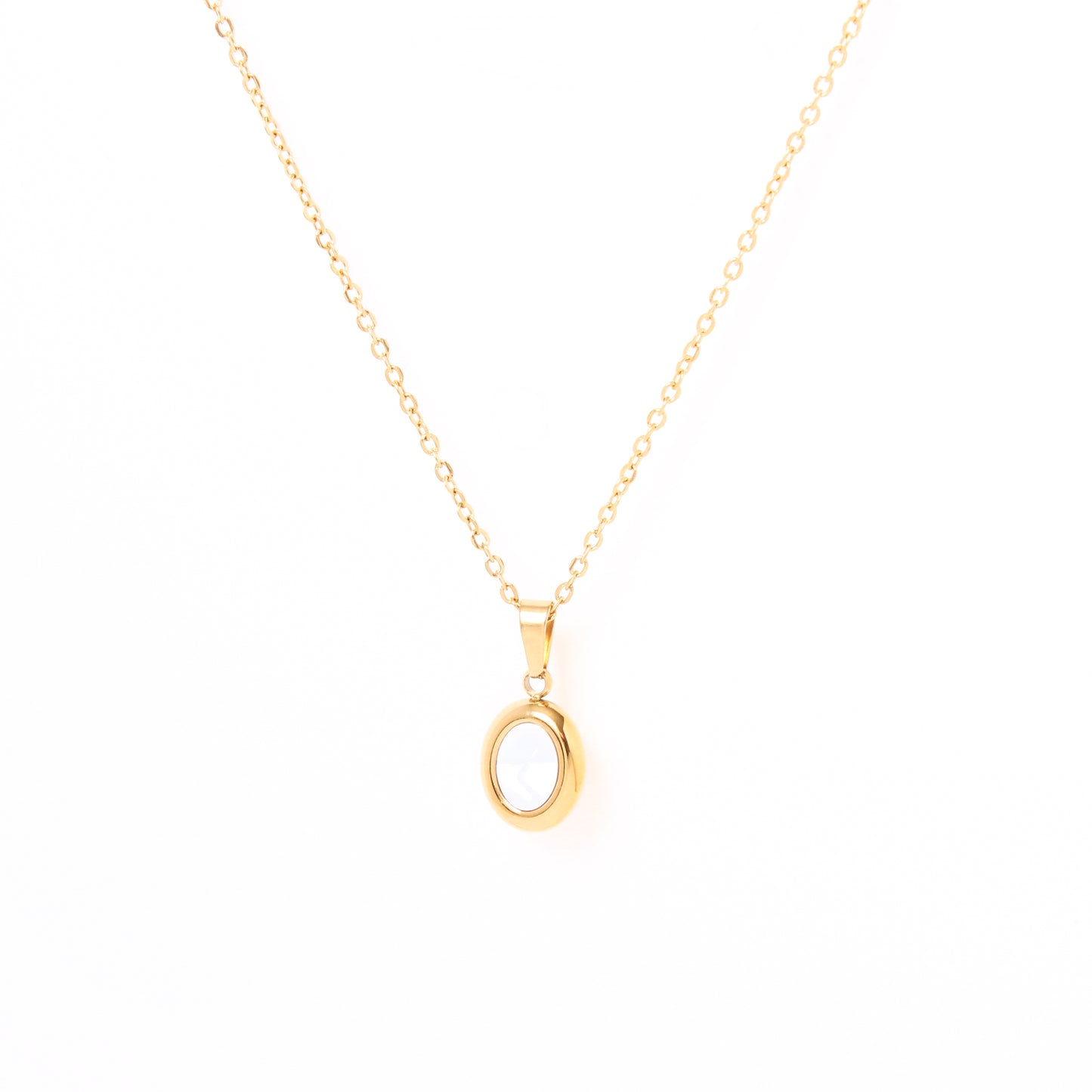 Sofia Necklace - Oval