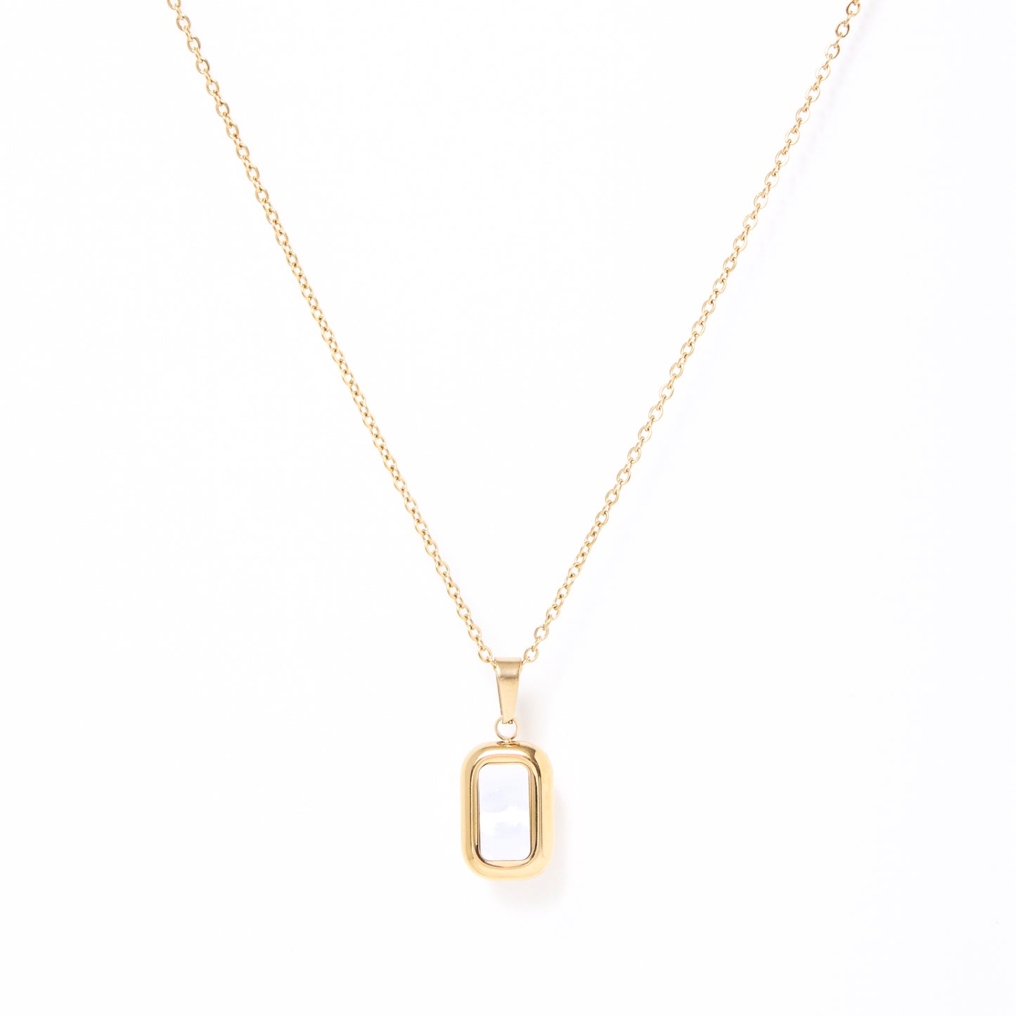 Sofia Necklace - Rectangle