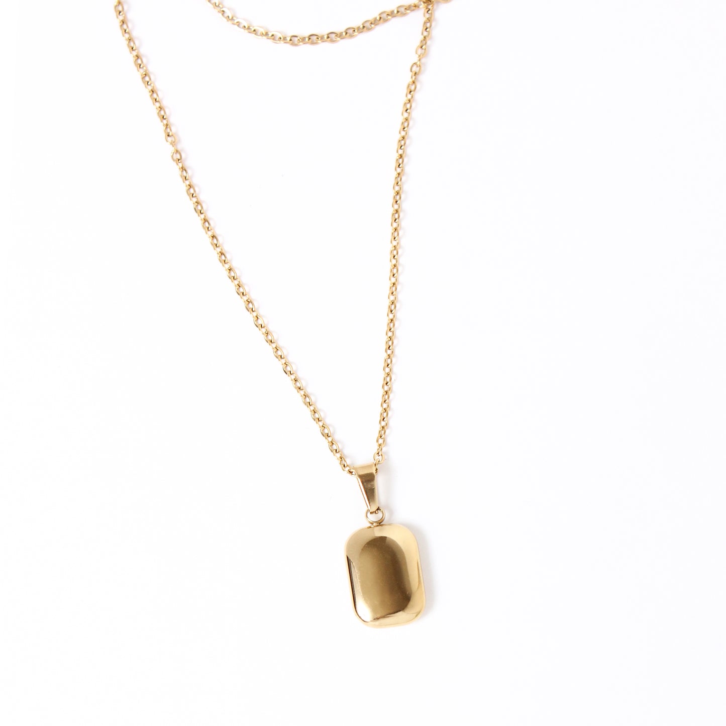 Sofia Necklace - Rectangle