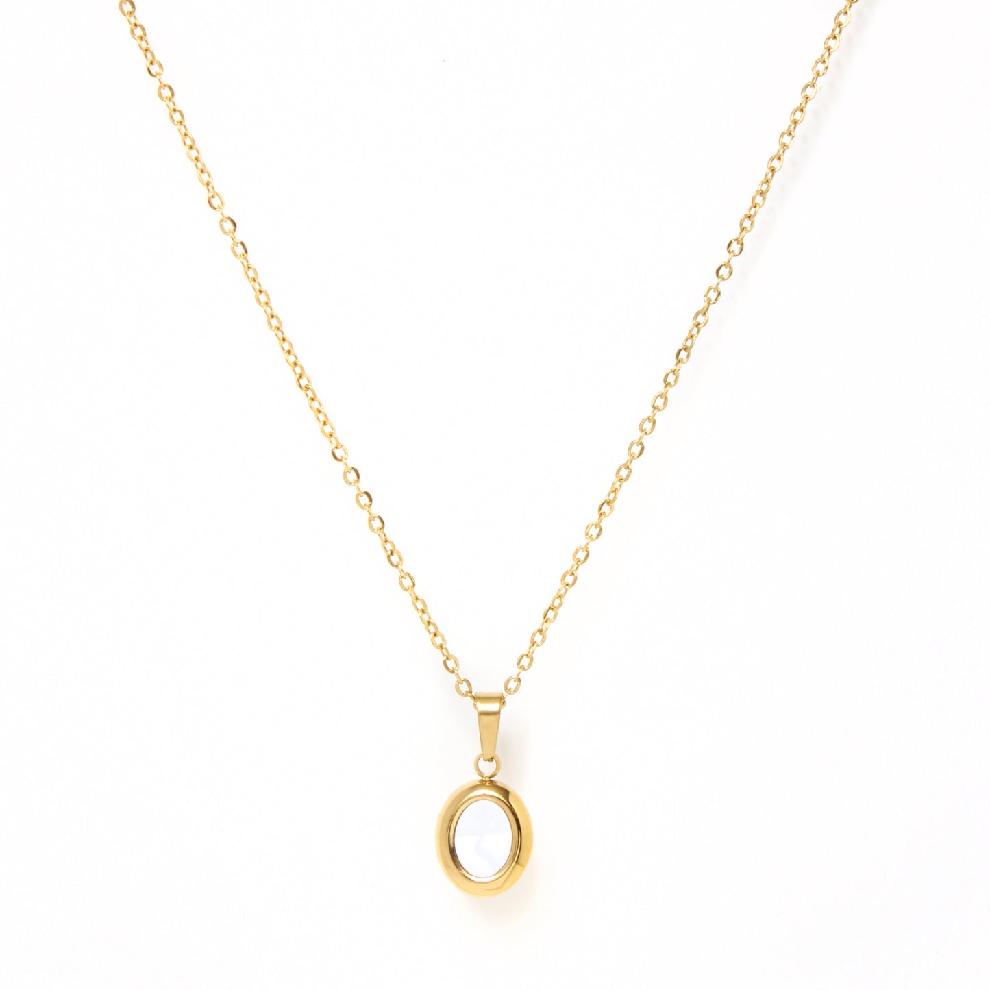 Sofia Necklace - Oval