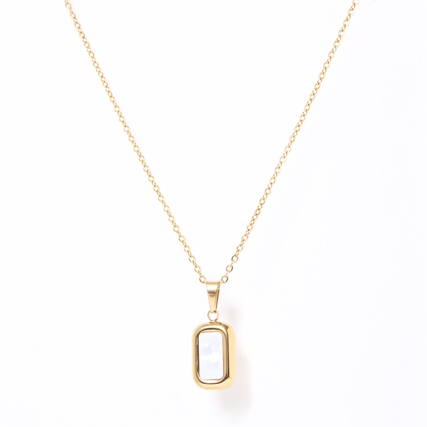 Sofia Necklace - Rectangle