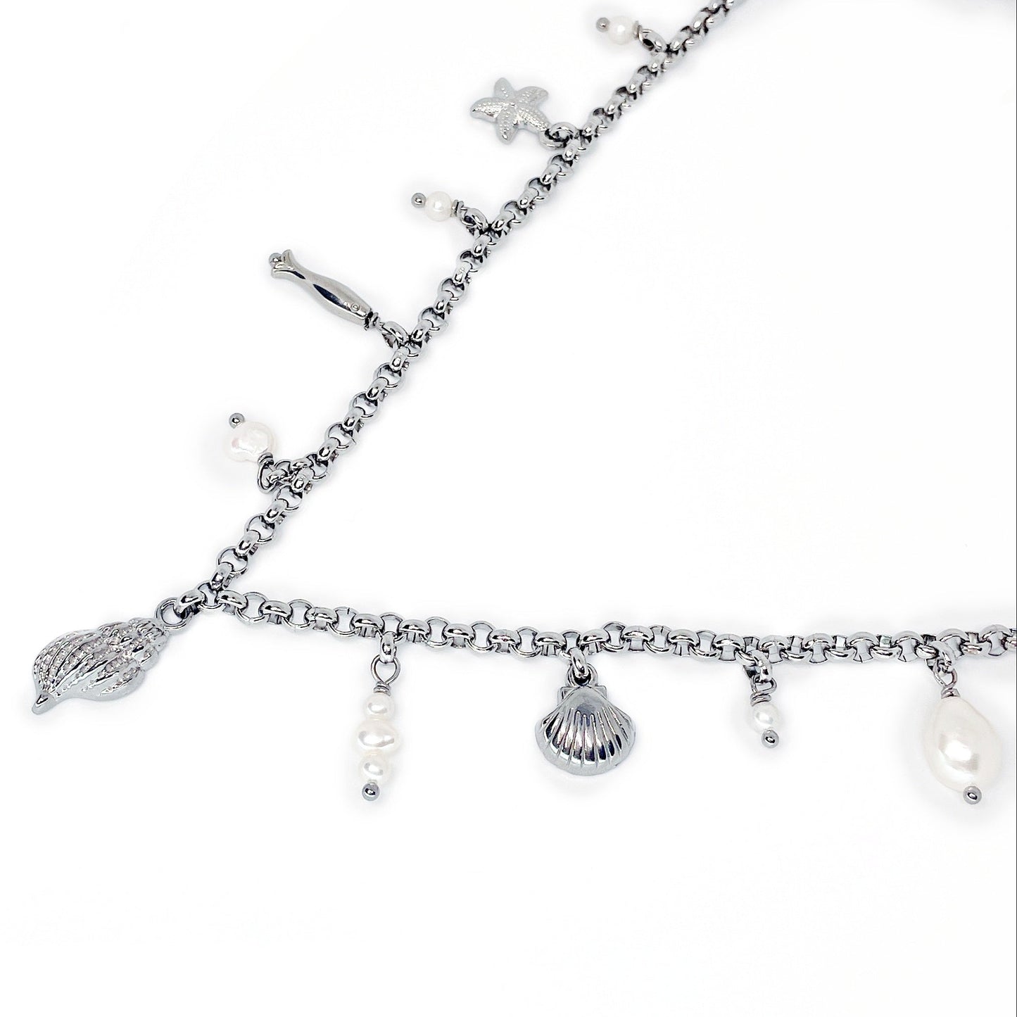 SIA NECKLACE SILVER